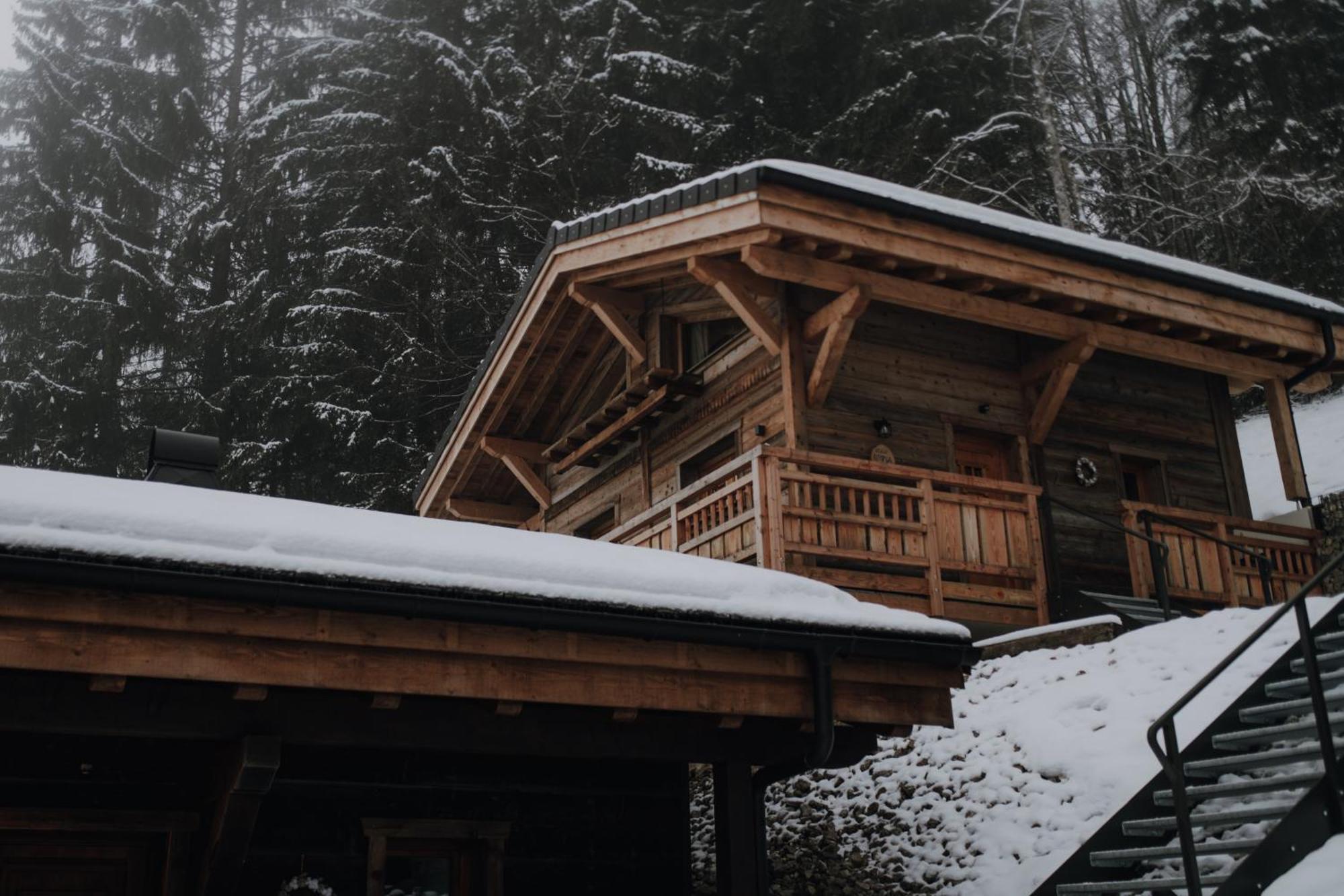 Savoya Lodges Châtel Esterno foto