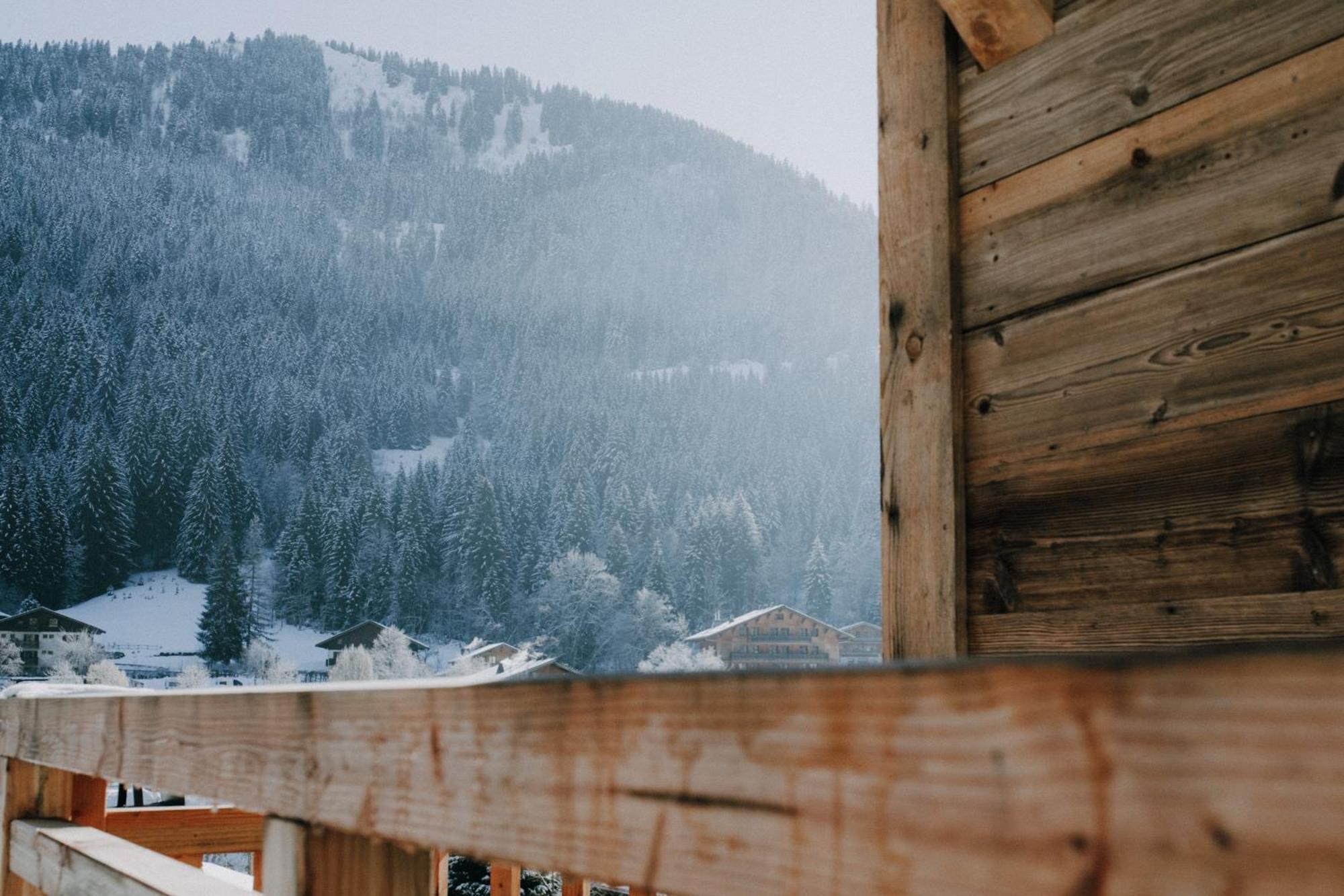 Savoya Lodges Châtel Esterno foto