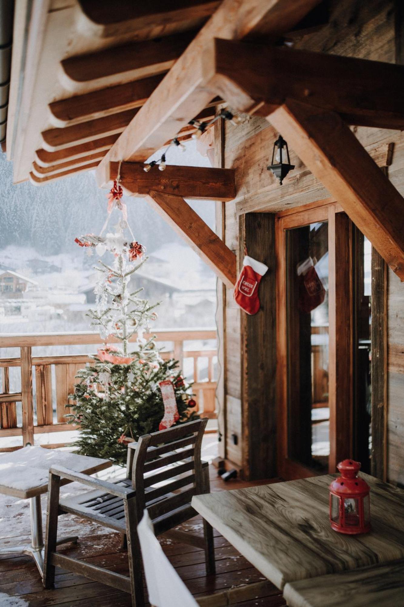 Savoya Lodges Châtel Esterno foto